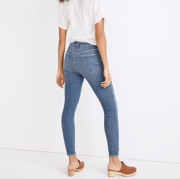 Madewell 10 High Rise Skinny Crop jeans, size 24 - Picture 4 of 16